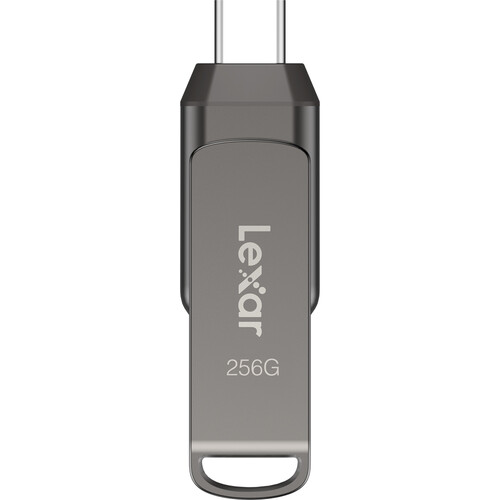 Lexar 256GB JumpDrive Dual Drive D400 USB 3.2 Gen 1 Flash Drive (USB-C / USB-A)