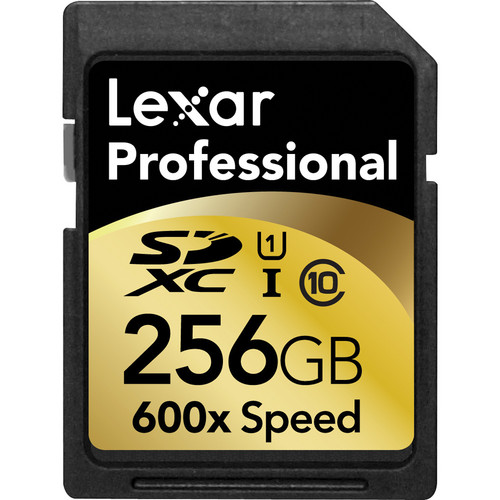 Lexar 256GB SDXC Memory Card Professional Class 10 600x UHS-I