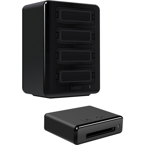 Lexar Professional Workflow HR1 Hub with Compact Flash Card Reader Kit