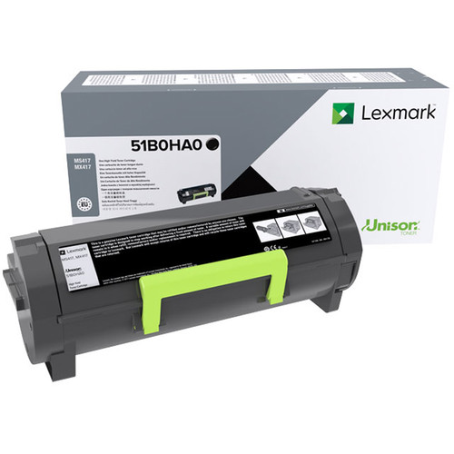 Lexmark MS/MX 417 High Yield Toner Cartridge for MS417dn & MX417de Monochrome Laser Printers