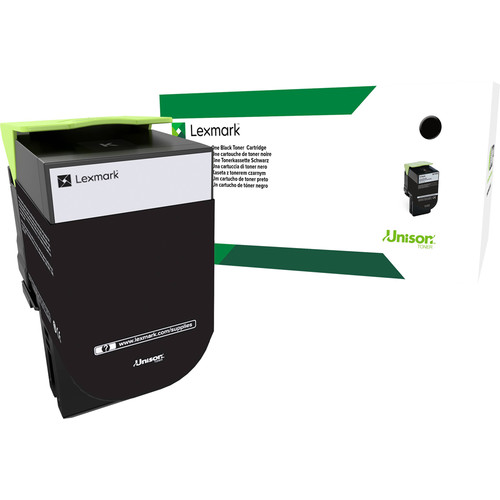 Lexmark CS/CX 317, 417 & 517 Black Return Program Toner Cartridge for Select Color Laser Printers