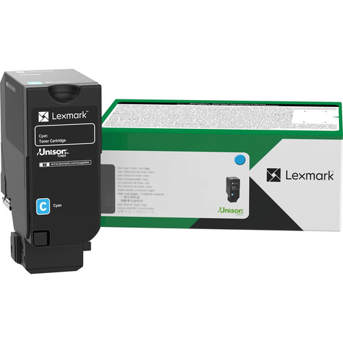 Lexmark Return Program Toner Cartridge (Cyan, 10,500 Page Yield)