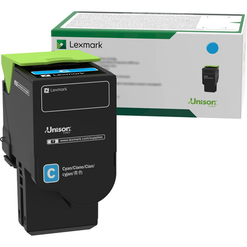 Lexmark Return Program Toner Cartridge (Cyan, 2000 Page Yield)