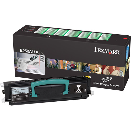 Lexmark E250, E350 & E352 Return Program Toner Cartridge for Select Monochrome Laser Printers