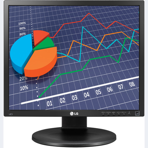 LG 19MB35PM-B 19" 5:4 LED Backlit IPS LCD Monitor