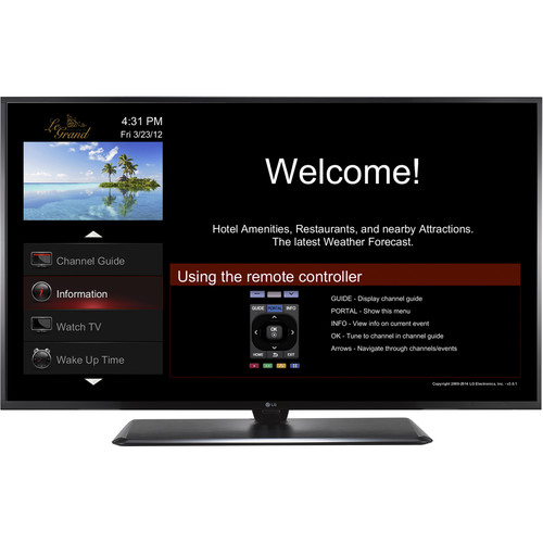 LG 49LX570H Pro:Centric Single-Tuner LED TV with Integrated Pro:Idiom and b-LAN Technology (49")