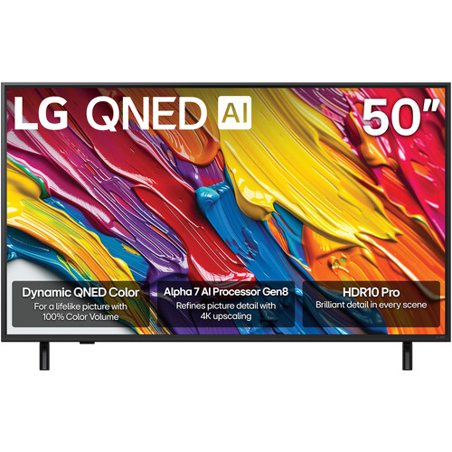 LG QNED AI QNED82A 50" 4K HDR Smart LED TV