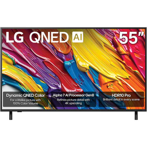 LG QNED AI QNED82A 55" 4K HDR Smart LED TV