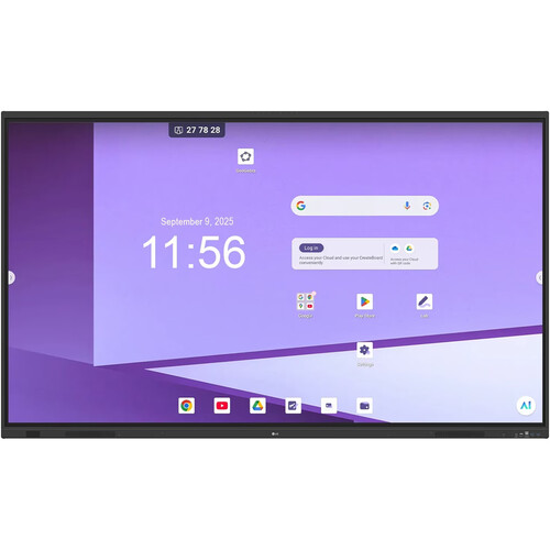 LG 55TR3DQ-B CreateBoard 55" UHD 4K Touchscreen Commercial Monitor