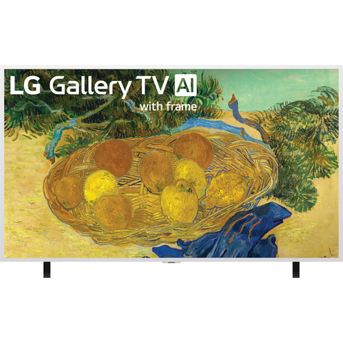 LG LX7B Gallery TV AI 65" 4K HDR Smart Mini-LED TV with Frame (Snow White)