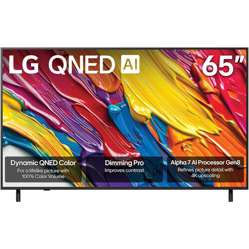 LG QNED AI QNED82A 65" 4K HDR Smart LED TV