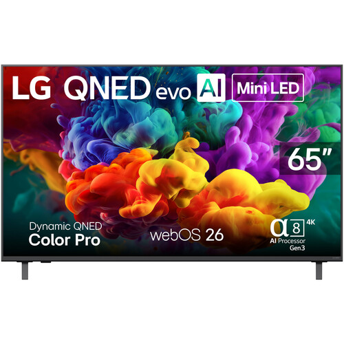 LG QNED84B QNED evo AI 65" 4K HDR Smart Mini-LED TV