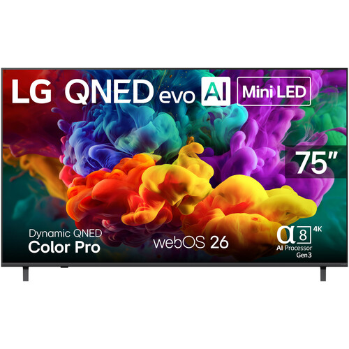 LG QNED84B QNED evo AI 75" 4K HDR Smart Mini-LED TV
