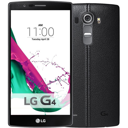 LG G4 US991 32GB Smartphone (Unlocked, Black Leather)