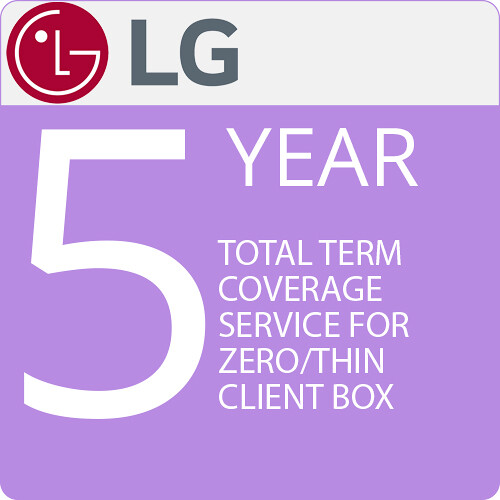 LG 5-Year Total Term Coverage Service for Zero/Thin Client Box