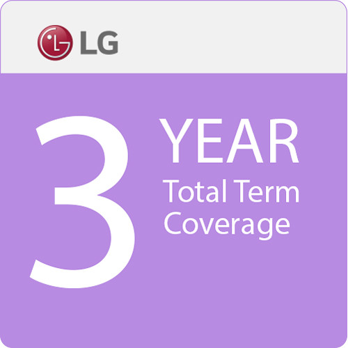 LG 3 Year Total Term Coverage with 48HR Quick Swap for 20'' Network Monitor