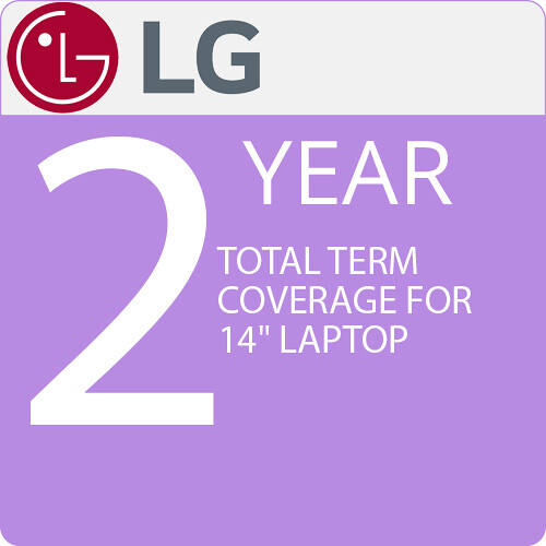 LG 2-Year Total Term Coverage for 14" Laptop