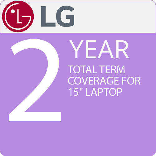 LG 2-Year Total Term Coverage for 15" Laptop