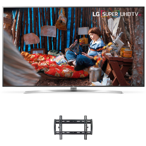 LG SJ8570 75"Class HDR SUPER UHD Smart IPS LED TV and Tilting Wall Mount Kit