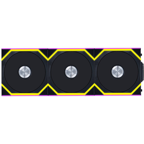 Lian Li 120mm UNI FAN SL Wireless ARGB Case Fan (Black, 3-Pack)