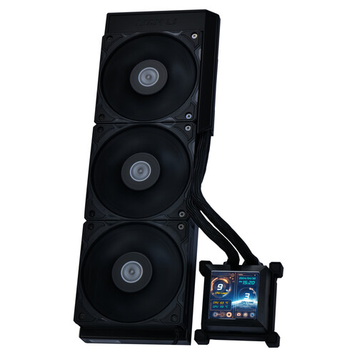 Lian Li HydroShift LCD 360S AIO Cooler (Black) HSLCD36SB B&H