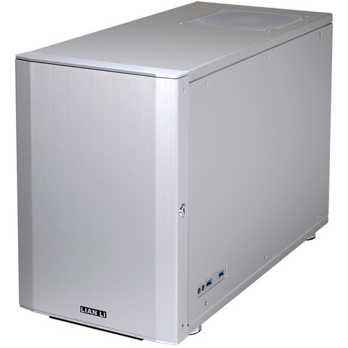 Lian Li PC-Q35A Mini Tower Desktop Case (Silver)