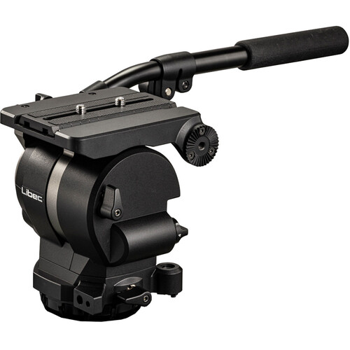 Libec GH85 Video Head with Long Plate L (100mm Ball)