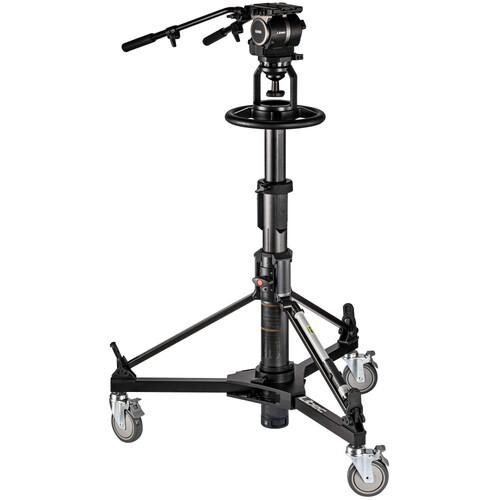 Libec GS-850PDB Pedestal System with GH85 Head, P110 Pedestal Column & DL-8RB Dolly