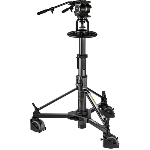 Libec GS-850PDS Pedestal System with GH85 Head, P110 Pedestal Column & DL-10RB Dolly
