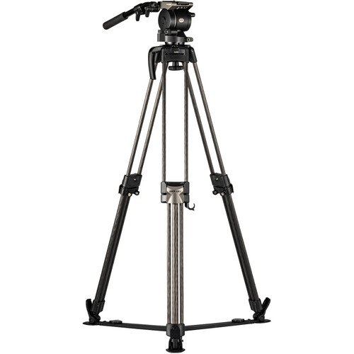 Libec HS-150QC Video Tripod System with Spreader (Ground)