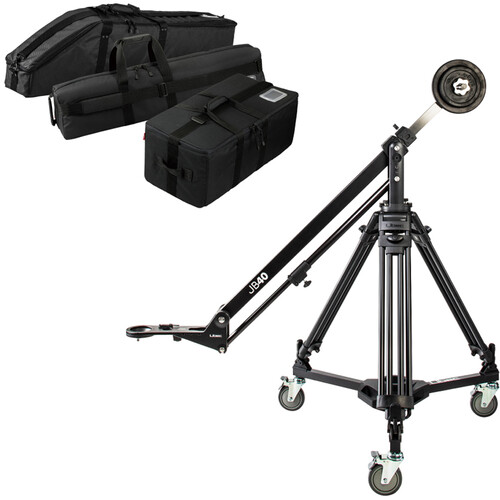 Libec JB40 Jib Arm Kit with Tripod, Dolly, and Carry Cases
