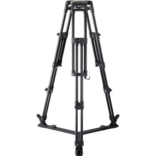 Libec T150F Heavy-Duty 2-Stage Aluminum Tripod Legs (4-Bolt Flat Base)