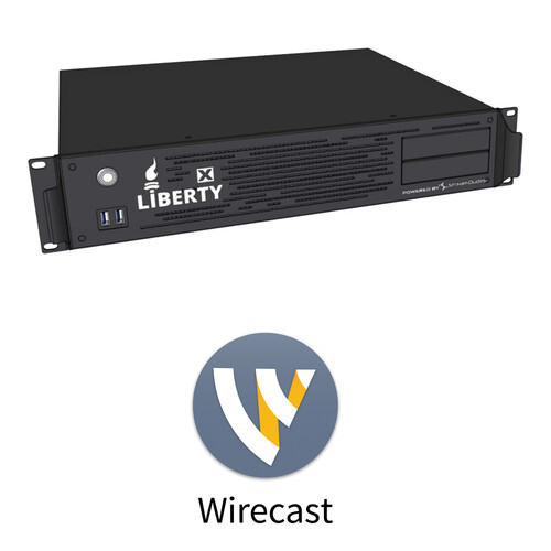 Liberty X 12G-SDI Live Production Workstation + Wirecast Bundle