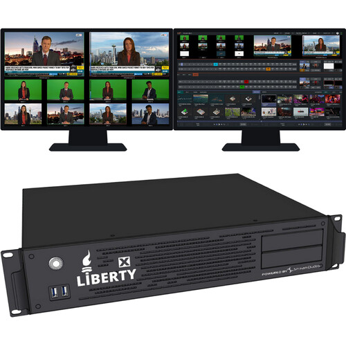 Liberty X Live Production Workstation + TriCaster Mini S Bundle (1-Year Subscription License)