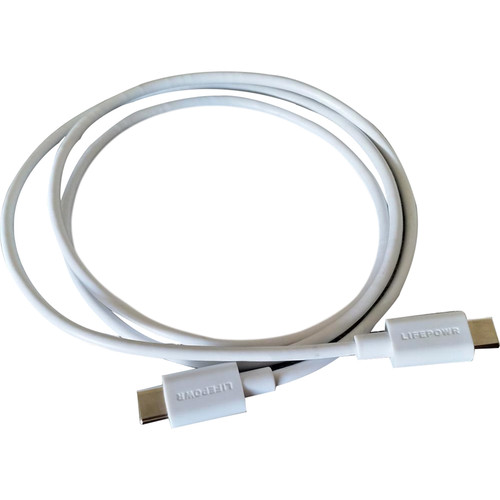 Lifepowr USB 2.0 Type-C to Type-C Cable (3.3')