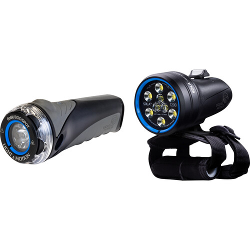 Light & Motion Sola Dive 1200 S/F and GoBe 800 Spot 850-0546-A