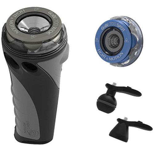 Light & Motion GoBe+ Video Kit with Dive Light Body and 700 Wide and Spot Heads