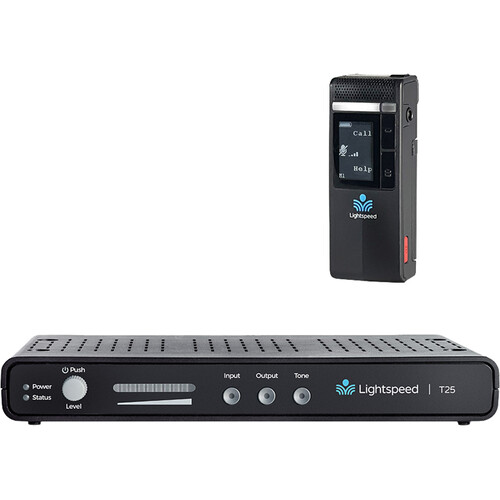 Lightspeed T25-C Amplifier Wireless Audio Hub with CMT Clearmike Microphone