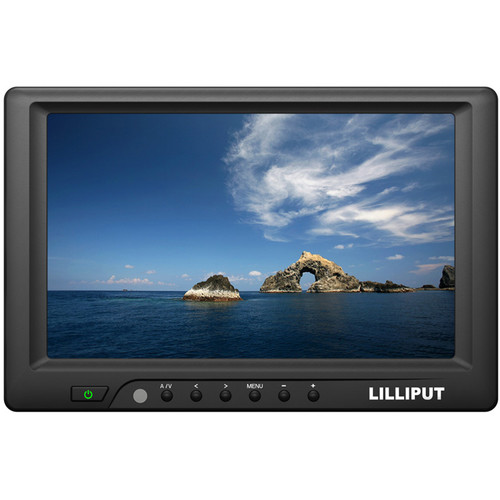 Lilliput 669GL-70NP/C 7" Non-Touch Monitor with HDMI/DVI/VGA/Composite In