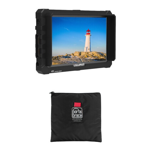 Lilliput A7S 7" Full HD Monitor with Soft Padded Pouch Kit (Black)