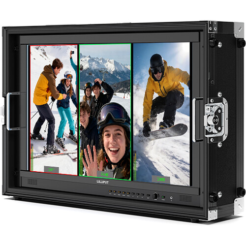 Lilliput PVM270S 27" High-Bright Live Stream Multiview Monitor (V-Mount, Case)
