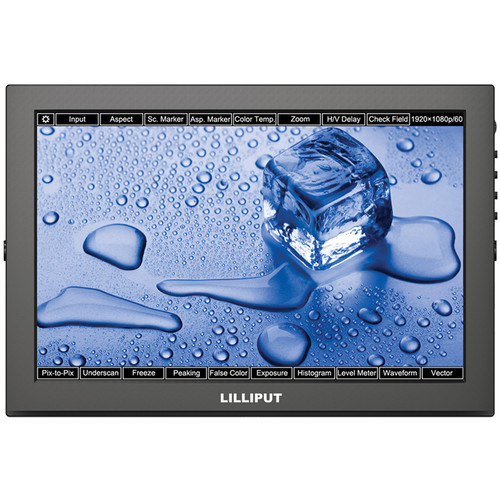 Lilliput TM-1018/O/P 10.1" Touchscreen LED Backlit Camera Monitor