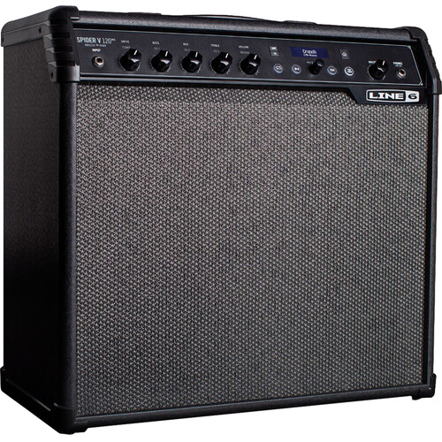 Line 6 Spider V 120 MkII 12" Modeling Combo Amplifier for Electric Guitars
