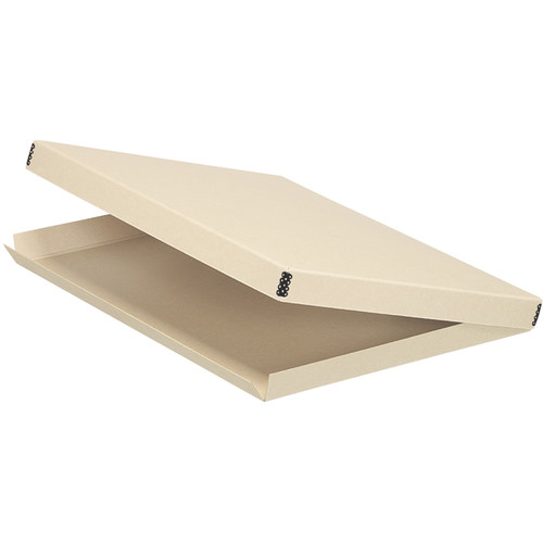 Lineco Drop-Front Archival Box (11.5 x 17.5 x 1.5", Tan)