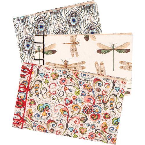 Lineco Japanese Stab Binding Kit (Dragonflies, 4 x 6")