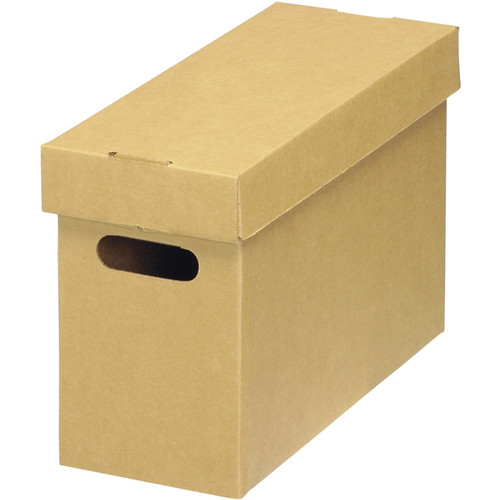 Lineco Ready-To-Assemble Corrugated Bulk Storage Cartons (Tan/Kraft, 5-Pack)