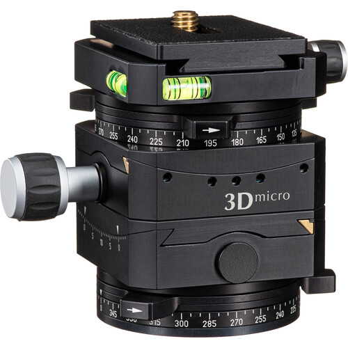 Linhof 3D Micro Leveling Head with Dovetail Track