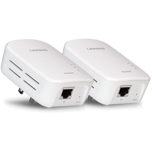 Linksys PLEK500 Powerline HomePlug AV2 Gigabit Ethernet PLEK500