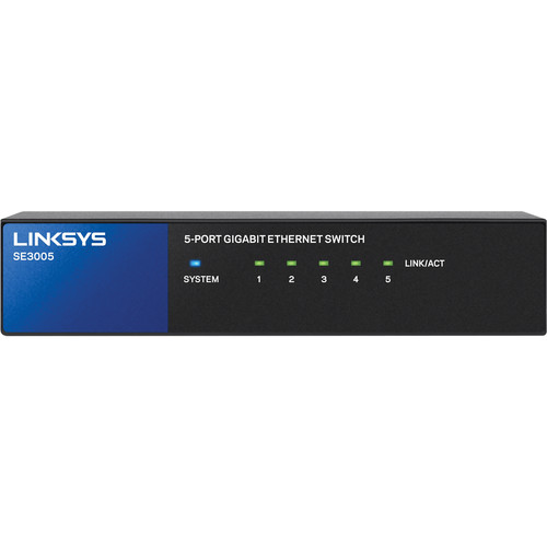 Linksys SE3005 5-Port Gigabit Ethernet Switch