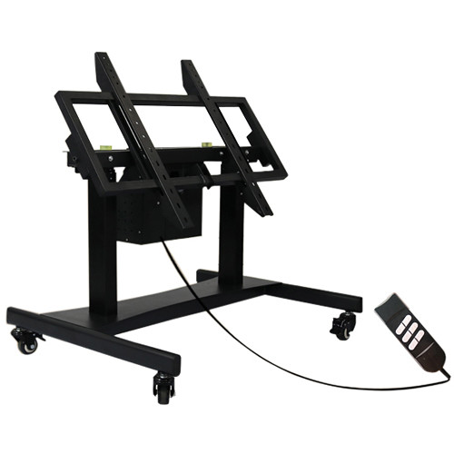 TouchScreen Pros Powered Height Adjustable & Tilting Mobile Cart for 65" 75" & 86" LiteTouch Units